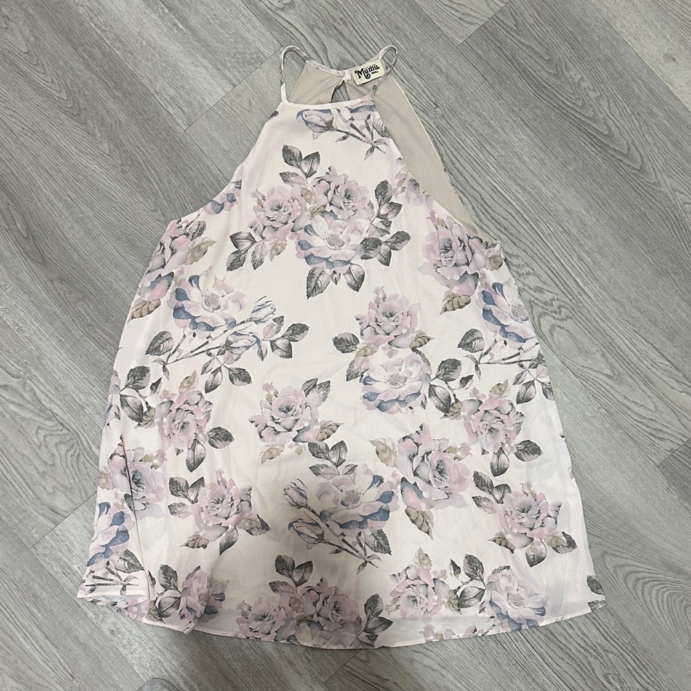 Floral Halter Dress